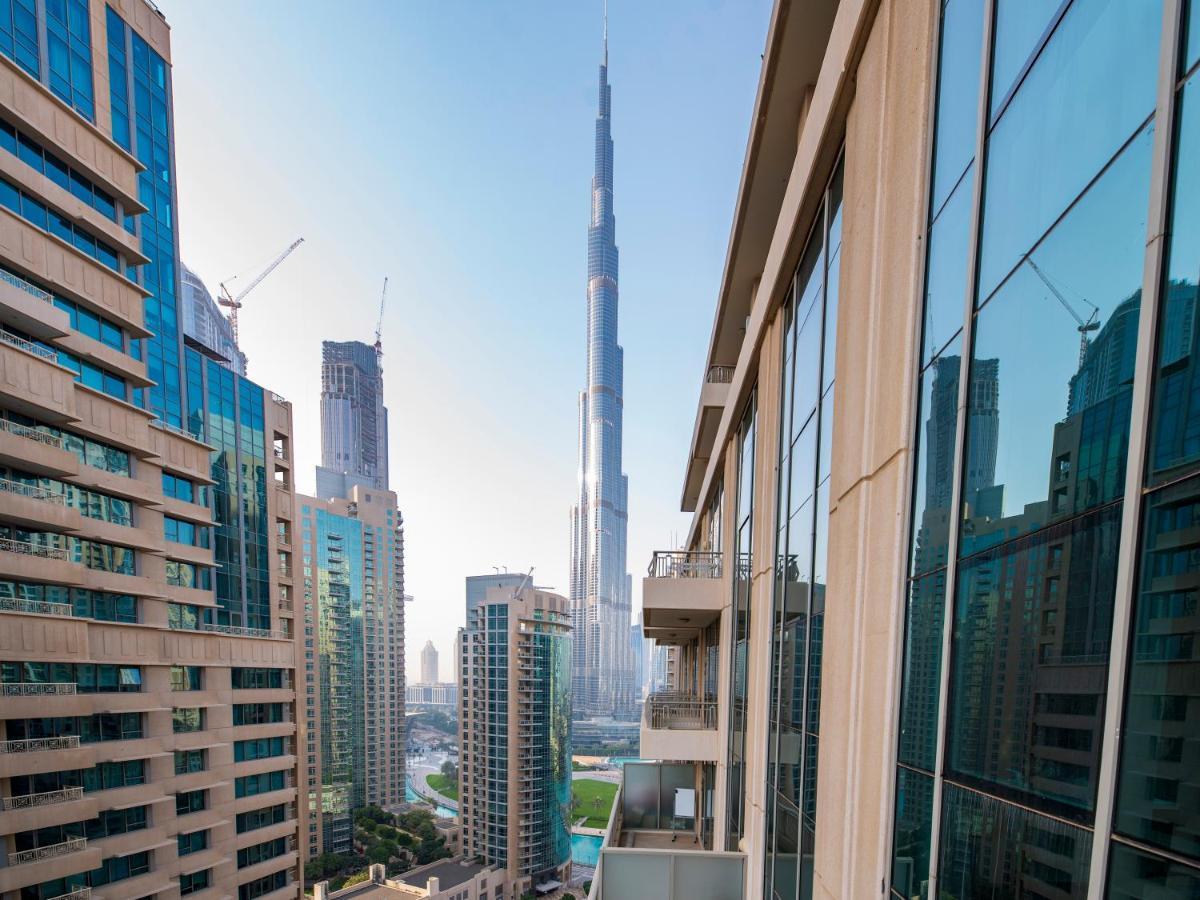 First Class 2Br With Burj Khalifa & Downtown View 迪拜 外观 照片